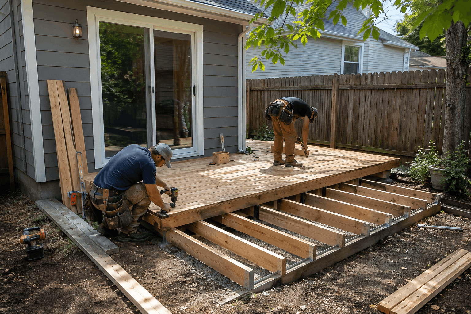 Deck Installation Ideas for Small Backyards