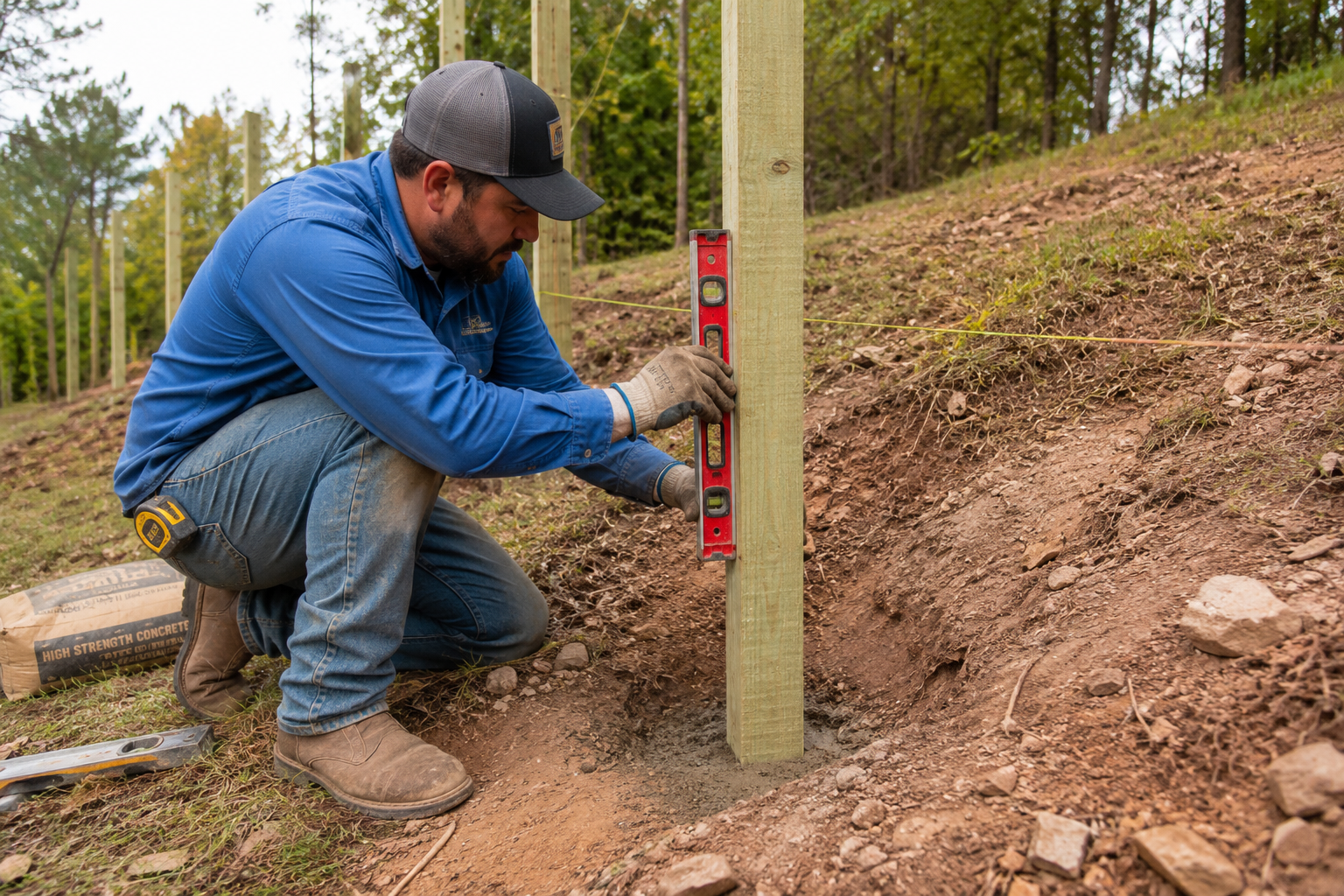 Fence Installation Tips for Sloped or Uneven Yards